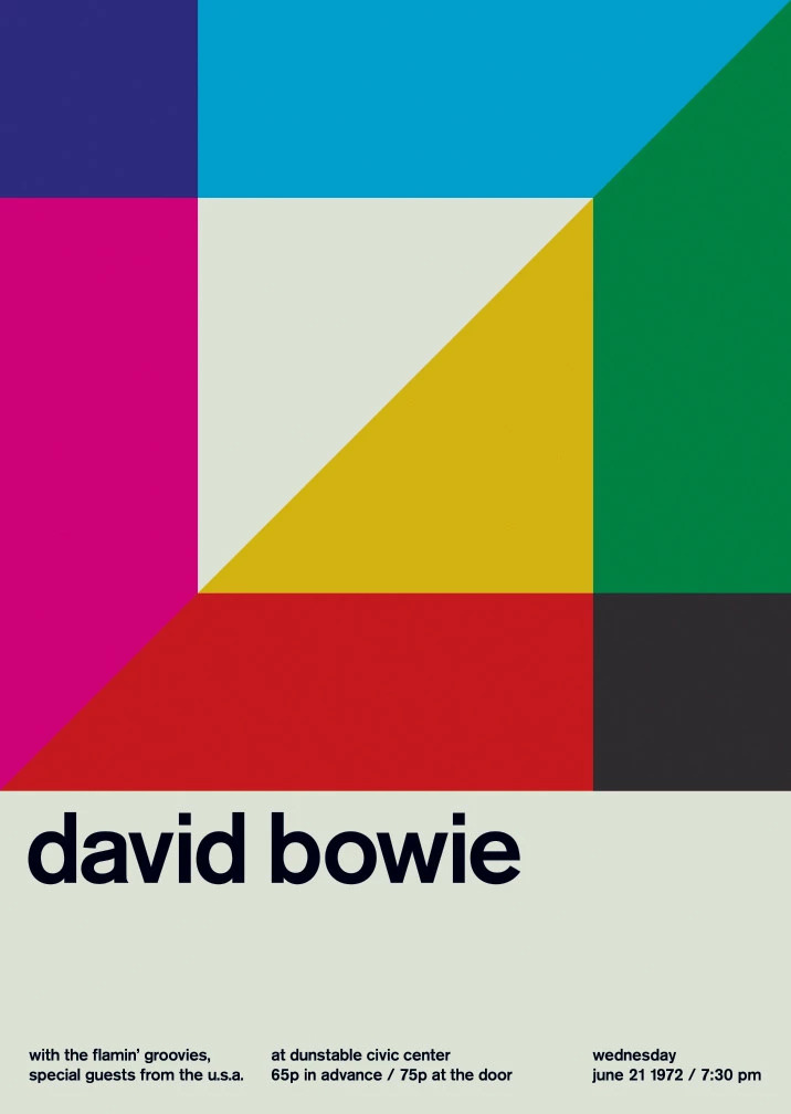 David Bowie Concert ticket