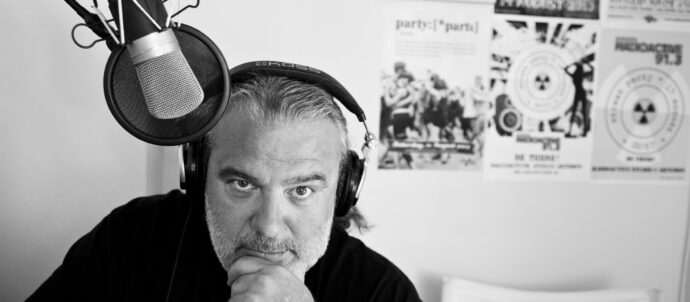 Riris at RadioActive Studio in Sifnos