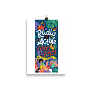 RadioActive Street Party 2024 Poster